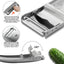 Konco 304 Stainless Steel Peeler,Fruit and Vegetable Peeler Zester ,Kitchen Accessories,Potato Slicer Peeler Kitchen Gadgets