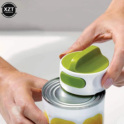 1Pcs Portable Manual Can Opener Beer Can-Do Compact Mini Can Opener Kitchen Gadgets Tool Easy Twist Release Safety Open Jar