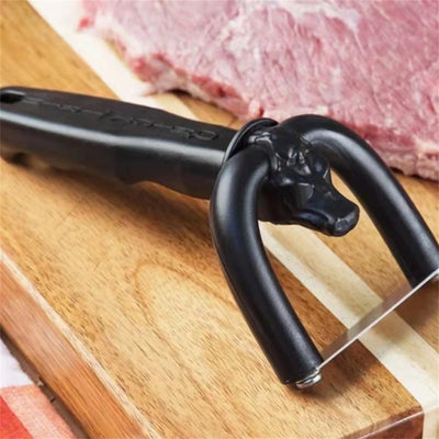 Home Kitchen Tools Handheld Meat Cutter Slicer Fat Trimmer Beef Pork Meat Cutter Cocina Gadget Conjuntos Cozinha Utensilios