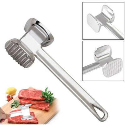 1Pcs Kitchen Gadgets Multifunction Meat Hammer Two Sides Loose Tenderizers Portable Steak Pork Tools Aluminum Alloy Dropshipping